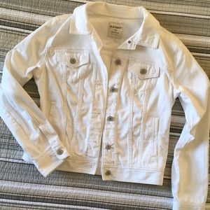 Old Navy white denim jacket size M